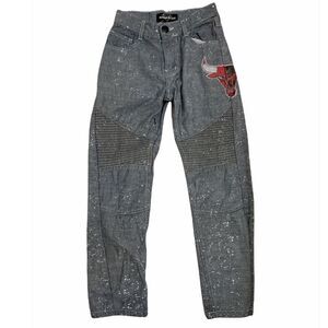 Chicago Bulls Distressed Pants